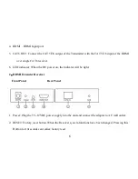 Preview for 6 page of Globalmediapro HDV-E100 User Manual