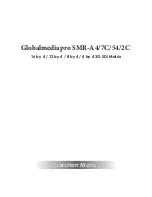 Globalmediapro SMR-2C Operation Manual preview