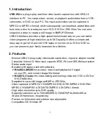 Preview for 2 page of Globalmediapro USB202 Operation Manual