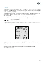 Предварительный просмотр 19 страницы GLOBALO ASTERIO ISOLA 39 Operating And Installation Instructions