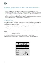 Preview for 52 page of GLOBALO Senturo 60 Operating And Installation Instructions