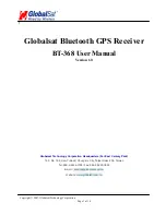 Globalsat BT-368 User Manual предпросмотр