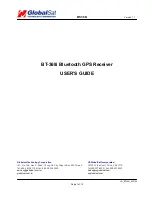 Globalsat BT-386i User Manual предпросмотр