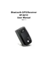 Предварительный просмотр 1 страницы Globalsat BT-821C User Manual