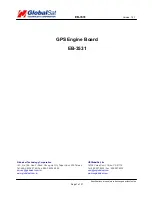 Предварительный просмотр 1 страницы Globalsat EB-3531 User Manual