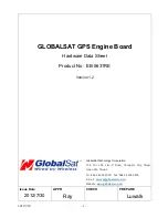 Globalsat EB-5631RE User Manual preview