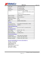 Preview for 3 page of Globalsat EM-318-01 Specifications