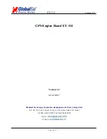 Globalsat ET-314 User Manual предпросмотр