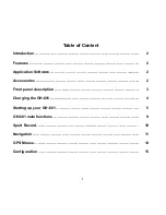 Preview for 2 page of Globalsat GH-601 User Manual