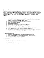 Preview for 3 page of Globalsat GH-601 User Manual