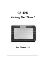 Globalsat GS-4303 User Manual preview