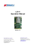 Globalsat LD-11 Operation Manual preview