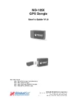 Globalsat ND-105X User Manual предпросмотр