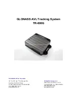 Globalsat TR-600G User Manual предпросмотр