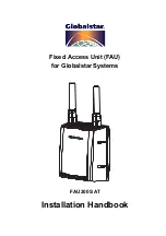 Globalstar FAU200 SAT Installation Handbook preview