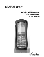 Preview for 3 page of Globalstar GSP-1700 Quick Reference Card