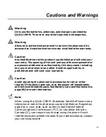 Preview for 9 page of Globalstar GSP-1700 Quick Reference Card