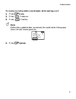 Preview for 57 page of Globalstar GSP-1700 Quick Reference Card