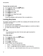 Preview for 64 page of Globalstar GSP-1700 Quick Reference Card