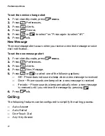 Preview for 82 page of Globalstar GSP-1700 Quick Reference Card