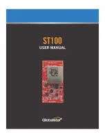 Предварительный просмотр 1 страницы Globalstar ST100 User Manual