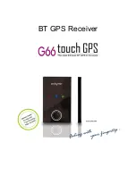 GlobalTop G66 touch GPS User Manual preview