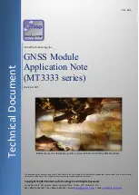 GlobalTop MT3333 Series Application Note preview