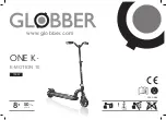 Preview for 1 page of GLOBBER ONE K E-MOTION 10 Owner'S Manual