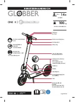 Предварительный просмотр 22 страницы GLOBBER One K E-motion 23 User Manual