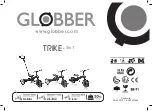 GLOBBER TRIKE 3 IN 1 Manual предпросмотр