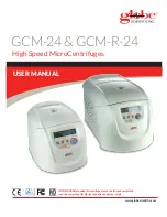 Preview for 1 page of Globe Scientific GCM-24 User Manual