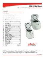 Preview for 2 page of Globe Scientific GCM-24 User Manual