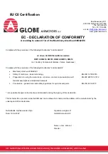 Предварительный просмотр 58 страницы Globe 112-900EX Manual