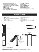 Предварительный просмотр 4 страницы Globe 66461 Safety And Operating Instructions Manual