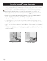 Preview for 8 page of Globe ARBY'S 4913N Owner & Operator Instruction Manual