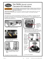 Preview for 2 page of Globe Chefmate C24GG Conversion Kit Instructions