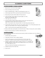 Preview for 11 page of Globe Chefmate CC12 Instruction Manual