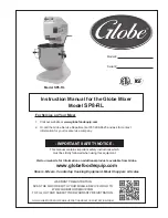 Globe SP8-RL Instruction Manual предпросмотр