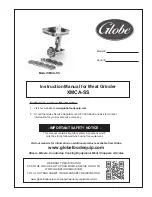 Globe XMCA-SS Instruction Manual preview