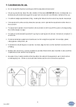 Предварительный просмотр 8 страницы Globestock G.Davit Adjustable Clamp Socket User Instruction Manual