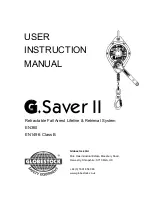 Globestock G.Saver II User Instruction Manual preview