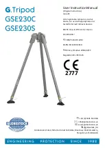 Preview for 1 page of Globestock G.Tripod GSE230C User Instruction Manual