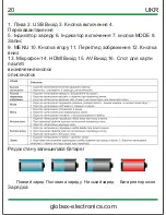 Preview for 20 page of globex GU-310 User Manual