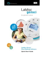 Globisens Labdisc Gensci Quick Start Manual preview