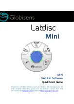 Предварительный просмотр 1 страницы Globisens Labdisc Mini Quick Start Manual