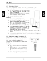 Preview for 10 page of Globo FT15p User Manual