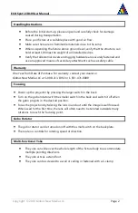 Preview for 2 page of Globus New Media ECO Spot LED10 User Manual