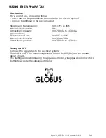 Preview for 11 page of Globus Magnum XL Operating Manual