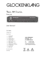 GLOCKENKLANG Bass Art Classic User Manual preview