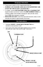 Preview for 3 page of GloGlobe EHF10245 Instruction Manual